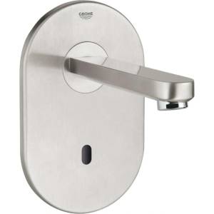 GROHE Eurosmart Cosmopolitan E - Скрит електронен смесител за мивка, неръждаема стомана 36335SD0 (36335SD0)