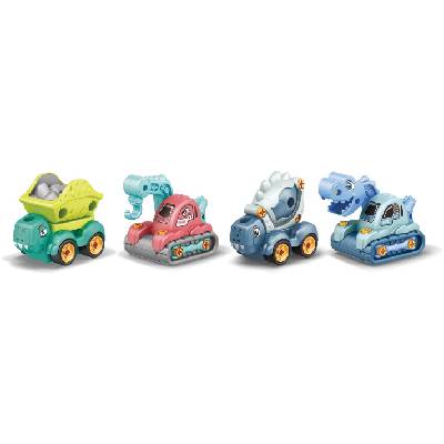 EddysToys Dino Toy Car 2 Pack - Multi