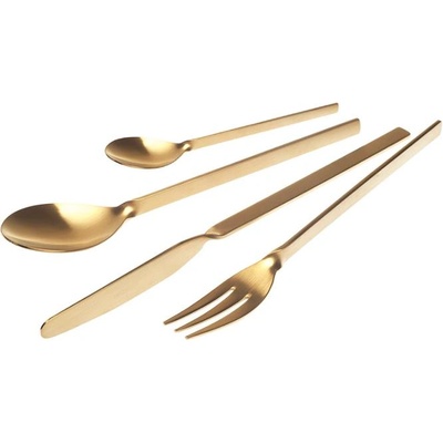 Herdmar Прибори за хранене malmo- 24 части - позлатени мат (-203-3024-0517-180-0017)