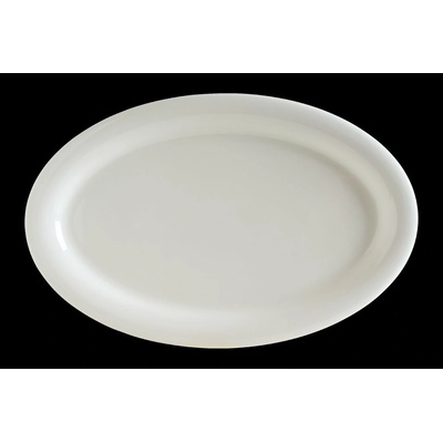 BONNA Oválný talíř 280 mm Albus