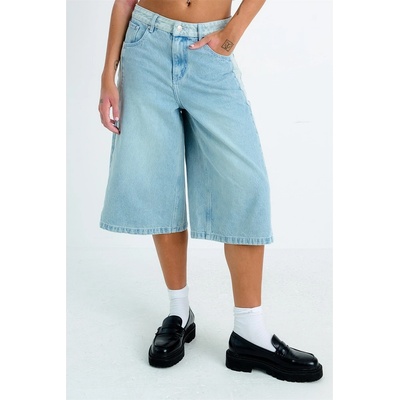 The Ragged Priest Къси панталони The Ragged Priest Women's Highway Jort Denim Shorts - Light Blue