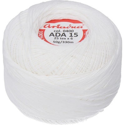 Ariadna Priadza pre frivolitky Ada 15 50 g - 0400