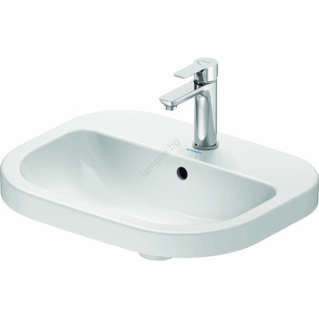 Duravit 24025500002 - Стенна мивка D-CODE 55x44 cm керамика/бял гланц (DA0083)