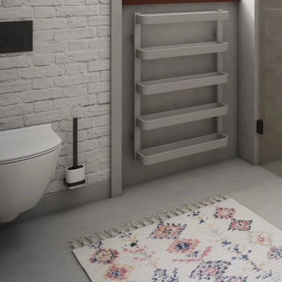 Nimco Maya černá Toaletní WC kartáč s hranatou rukojetí MAC 29094KN-HR-90 – Zboží Dáma