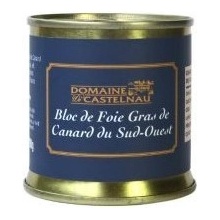 Domaine de Castelnau Foie gras blok IGP Landes 100 g