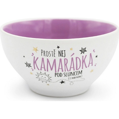 Nekupto Dárkové centrum Keramická miska Nej kamarádka 13 x 6,5 cm