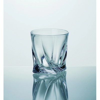 Crystalite Bohemia sklenice na whisky QUADRO 340 ml