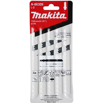 Makita A-86309 Pílové listy z uhlíkovej ocele 105mm, 5ks/bal.