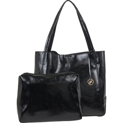 Verde dámska kabelka 2 v 1 16-7504 Black