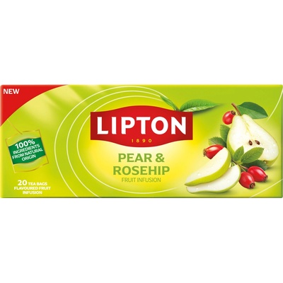 Lipton Čaj hruška šípek 20 x 1,7 g