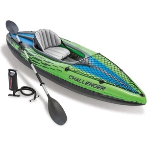 Intex Надуваем каяк Intex Challenger K1 (In68305NP)