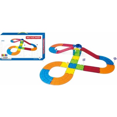 Mag Tiles Track Magnetická dráha 37 ks