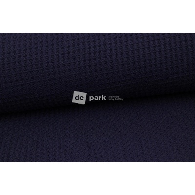 de-park Svetrovina - BIG VAFLE - černomodrá