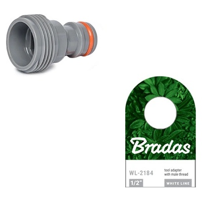 Adaptér 1/2" vonkajší závit Bradas WL-2184