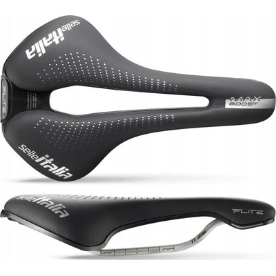 Selle Italia Max Flite Boost Gel TI 316 Superflow Tube O7 L3 čierne