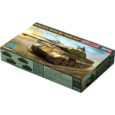 Hobby Boss Pz.Kpfw. VI King Tiger Porsche Turret with Zimmerit 1:35