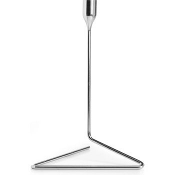 Born in Sweden Свещник за класическа свещ Puzzle 26 см сребрист (7340153)