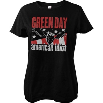 Green Day American Idiot Black S Дамски Риза (WMX-5-GDAY002-H49-6-BK-S)