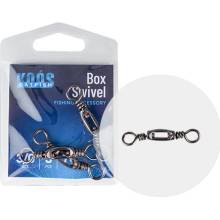 KOÓS SUMCOVÝ OBRATLÍK BRASS BOX SWIVEL EXTRA veľ.6 2 ks