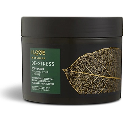 I love... Wellness De-Stress telový peeling so soľou 350 g