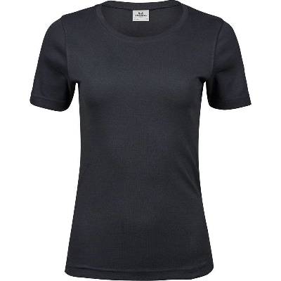 Tee Jays 580 Dámske tričko Interlock sivá dark