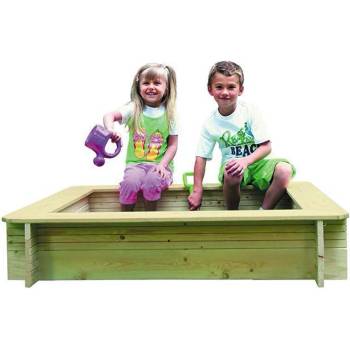 Woodyland Пясъчник с покривало - натурален ii (10313)