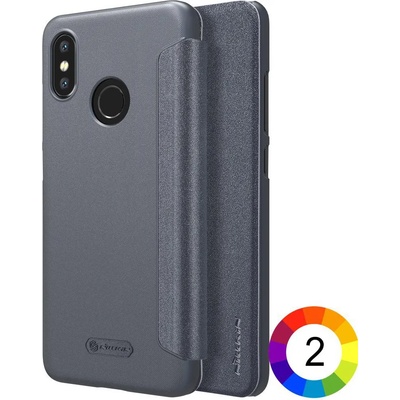 Xiaomi Mi 8 (6.21-inch) Nillkin Кожен калъф и Протектор