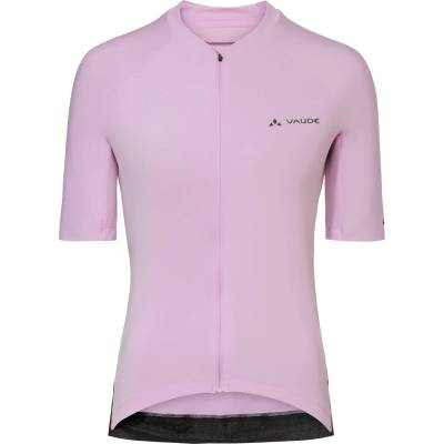 Vaude Дамска фланелка с къс ръкав за колоездене Vaude Women's Furka Full Zip Tricot III Cycling jersey - Raspberry - размер 42 (EU) (156-2796-0314)