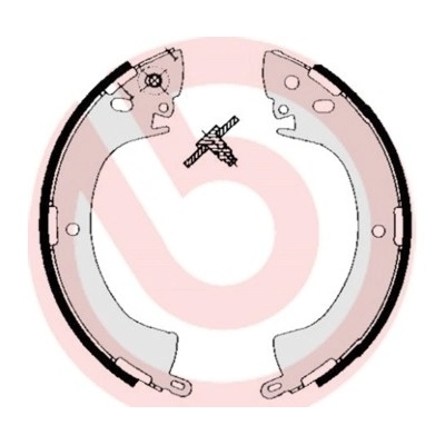 Sada brzdových čeľustí BREMBO S 54 506