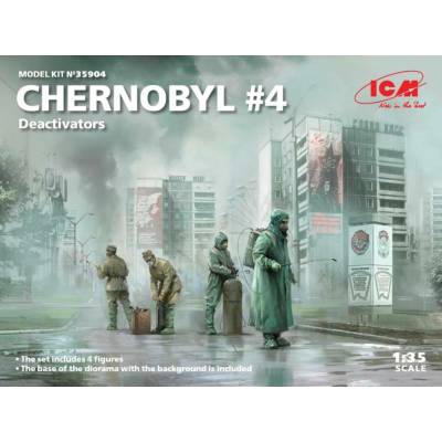 ICM Chernobyl No.4 Deactivators 1:35