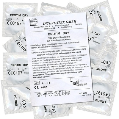 AMOR Bulk-Pack Erotim Dry 100 ks