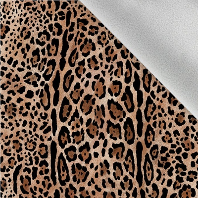 Takoy Látka softshell zimný leopard- tmavší odtieň