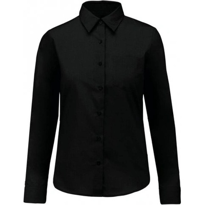 Kariban cotton s dlhým rukávom čierna