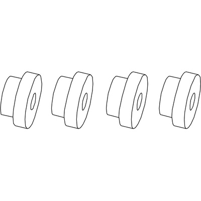 Turbo Racing kluzné ložisko 4 ks