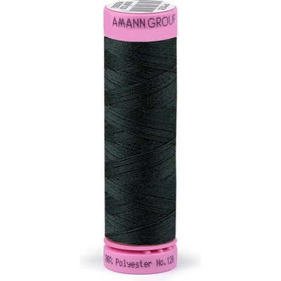Polyesterové nitě návin 100 m Aspo Amann, střední, 1242 Dark Navy