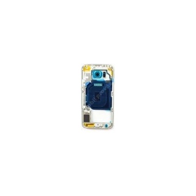 originální střední rám Samsung G920F Galaxy S6 modrá