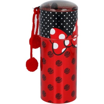 Stor Plastová fľaša MINNIE MOUSE Red/Black 350ml