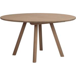 Rowico Home Кръгла сгъваема трапезна маса от масивен дъб ø 140 cm Clapperton - Rowico (128183)
