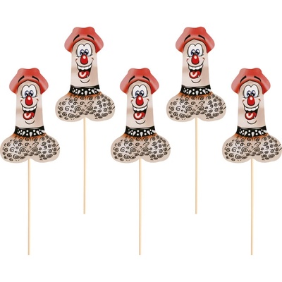 Godan Set zapichů na muffiny Rebelský penis 6 ks – Hledejceny.cz