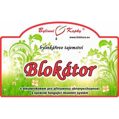 Bylinné kapky Blokátor Bylinné kvapky tinktúra 50 ml