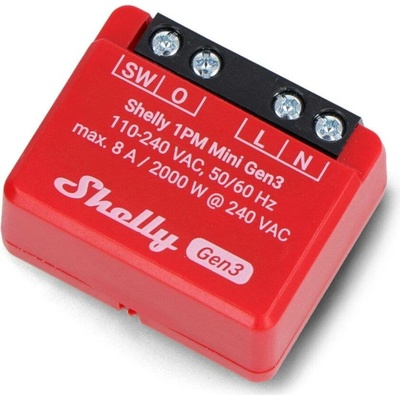 Shelly Plus 1PM Mini Gen3 – Zbozi.Blesk.cz