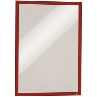 Informačný panel, A3, magnetický, DURABLE "DURAFRAME MAGNETIC", červená