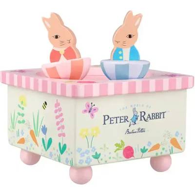 Orange Tree Toys Дървена Музикална Кутия - Зайчето Питър, Розова (ott15273)