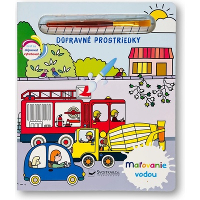 Maľovanie vodou Dopravné prostriedky Svojtka&Co.