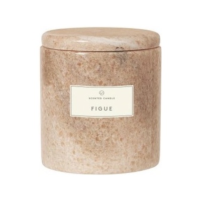Vonná svíčka FRABLE FIGUE 8 cm, písková, Blomus