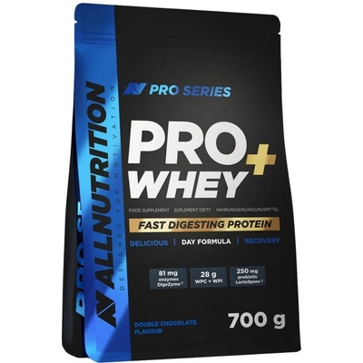 ALLNUTRITION Pro Whey + [700 грама] Двоен шоколад