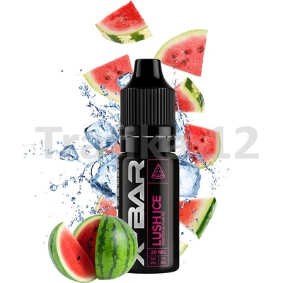 J-Well X Bar Nic Salt Vodový melón Lush Ice 10 ml 10 mg