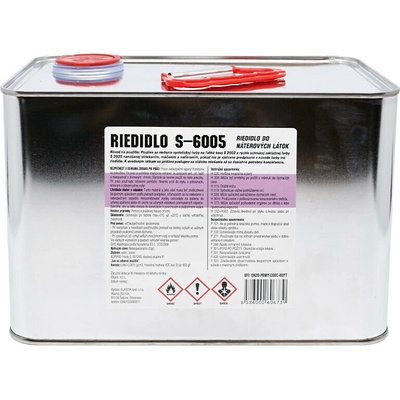 Riedidlo S6005 4,5l Elastik