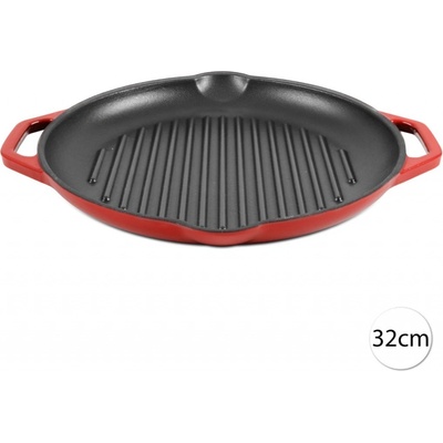 Zurrichberg Litinová grilovací Deluxe 32 cm