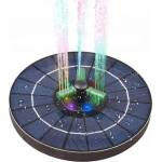 CreativeHome Gotel q33b glowing solar rgb fountain